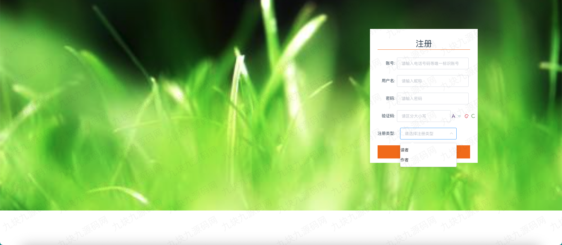 9.9元小说网站源码vue+springboot